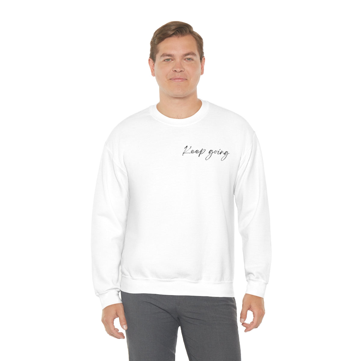 Keep going*  Unisex Heavy Blend™ Crewneck Sweatshirt