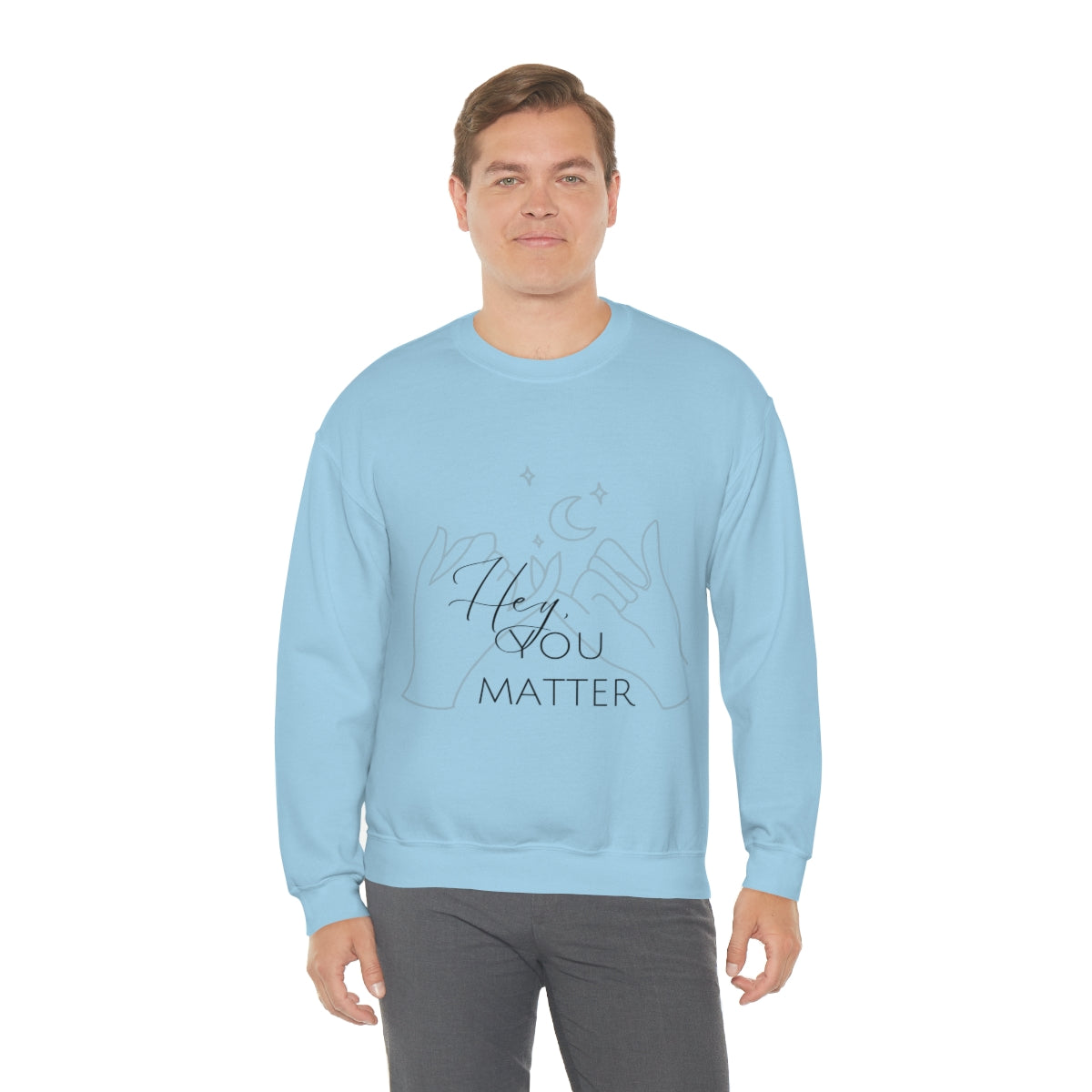 You matter Unisex Heavy Blend™ Crewneck Sweatshirt