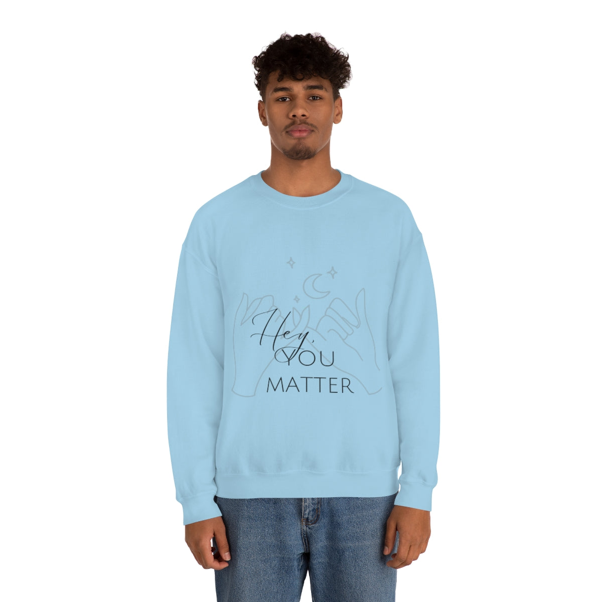 You matter Unisex Heavy Blend™ Crewneck Sweatshirt